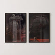 Fritz Gareis World War 1 Expressionist Art Print Set: Dark Symbolist Fine Art