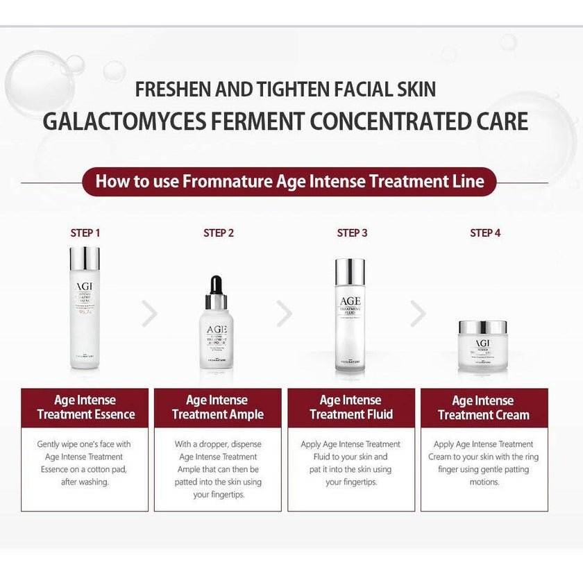 From Nature Age Intense Treatment Special Anti-aging Set 4pcs