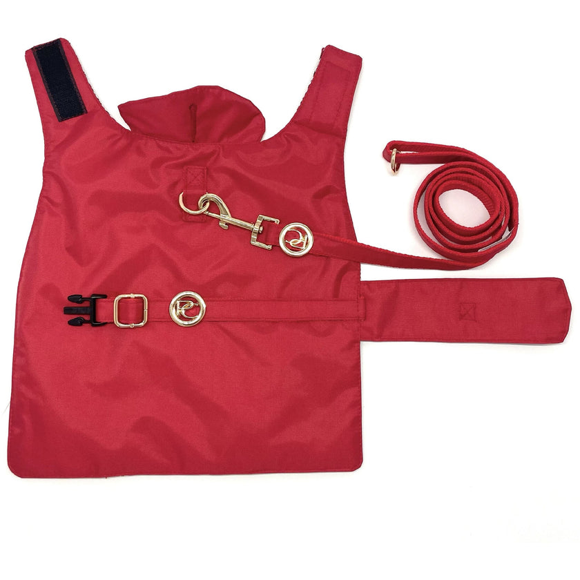 Red Rain Jacket