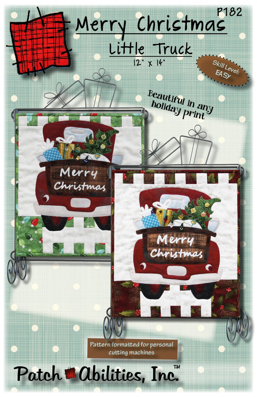 Patch Abilities - P182 Merry Christmas Little Truck