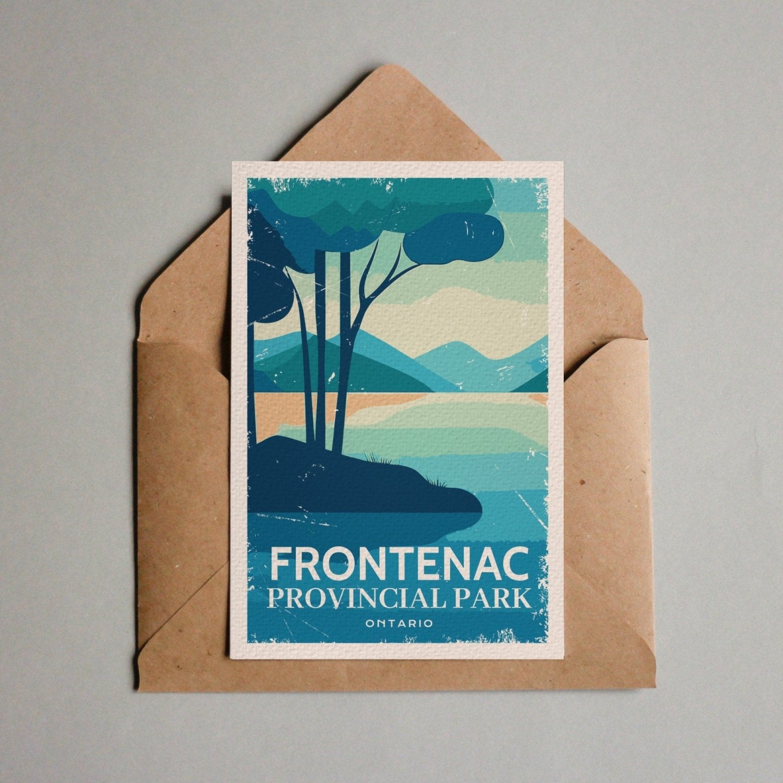 Frontenac Ontario Provincial Park Postcard, Canada Parks