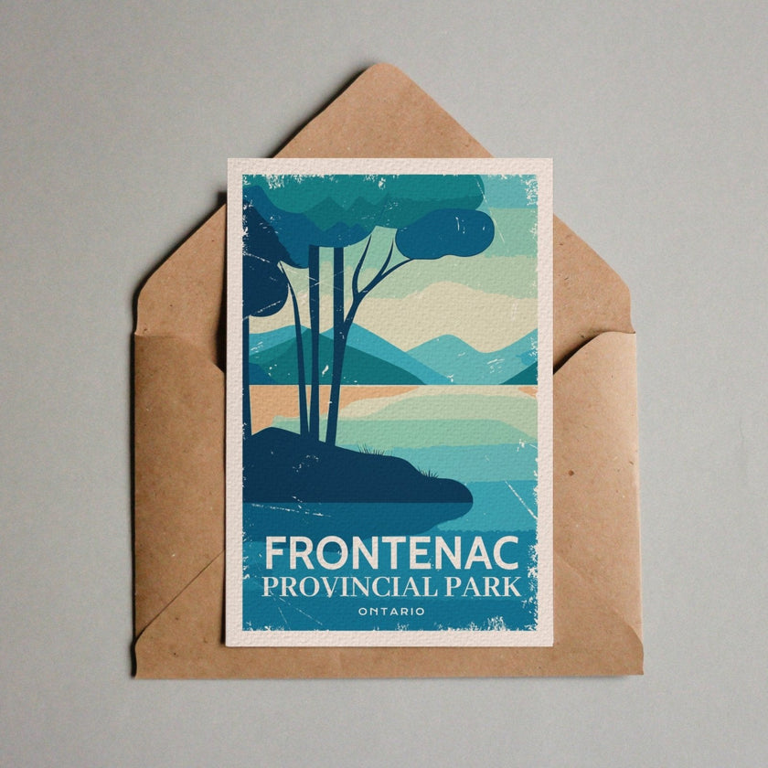 Frontenac Ontario Provincial Park Postcard, Canada Parks