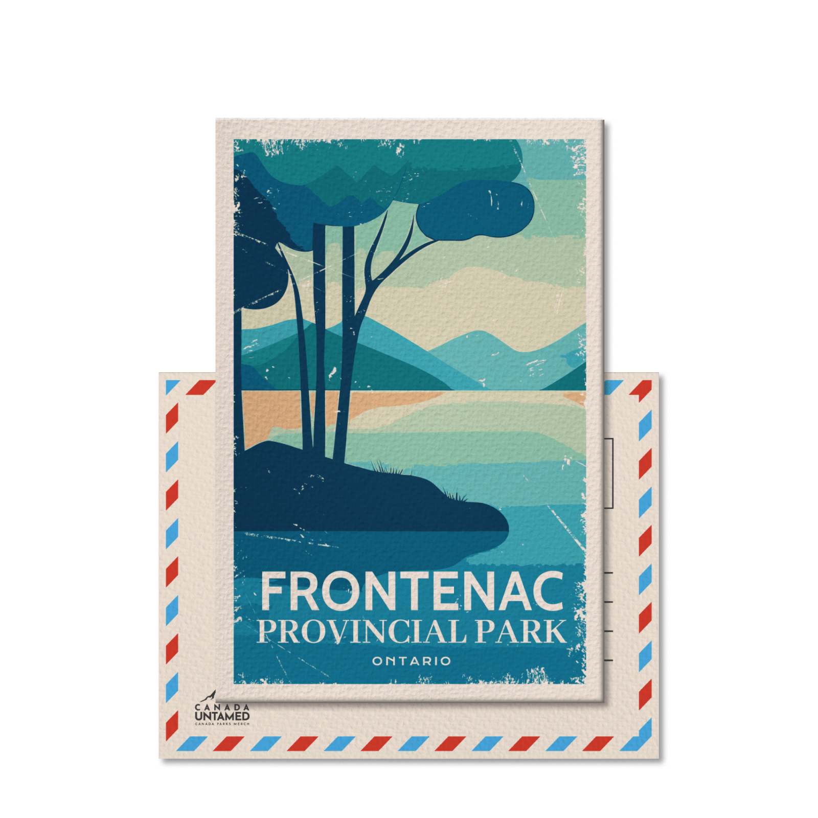 Frontenac Ontario Provincial Park Postcard, Canada Parks