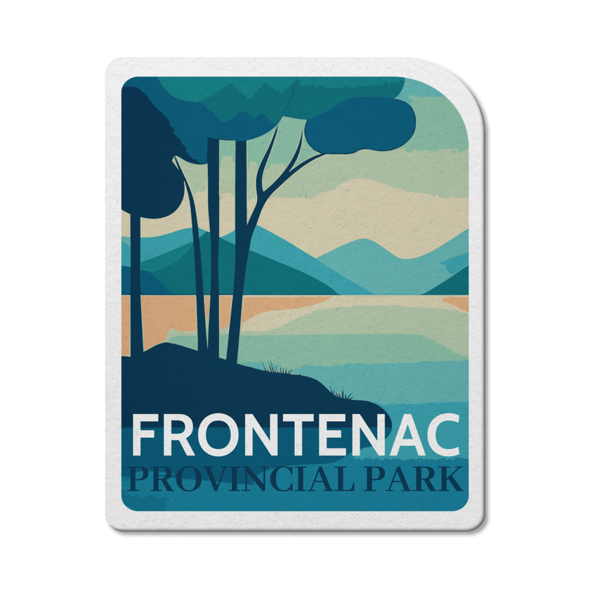 Frontenac Ontario Provincial Park Waterproof Vinyl Sticker, Canada Parks