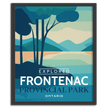 Frontenac Provincial Park 'Explored' Poster, Canada Parks