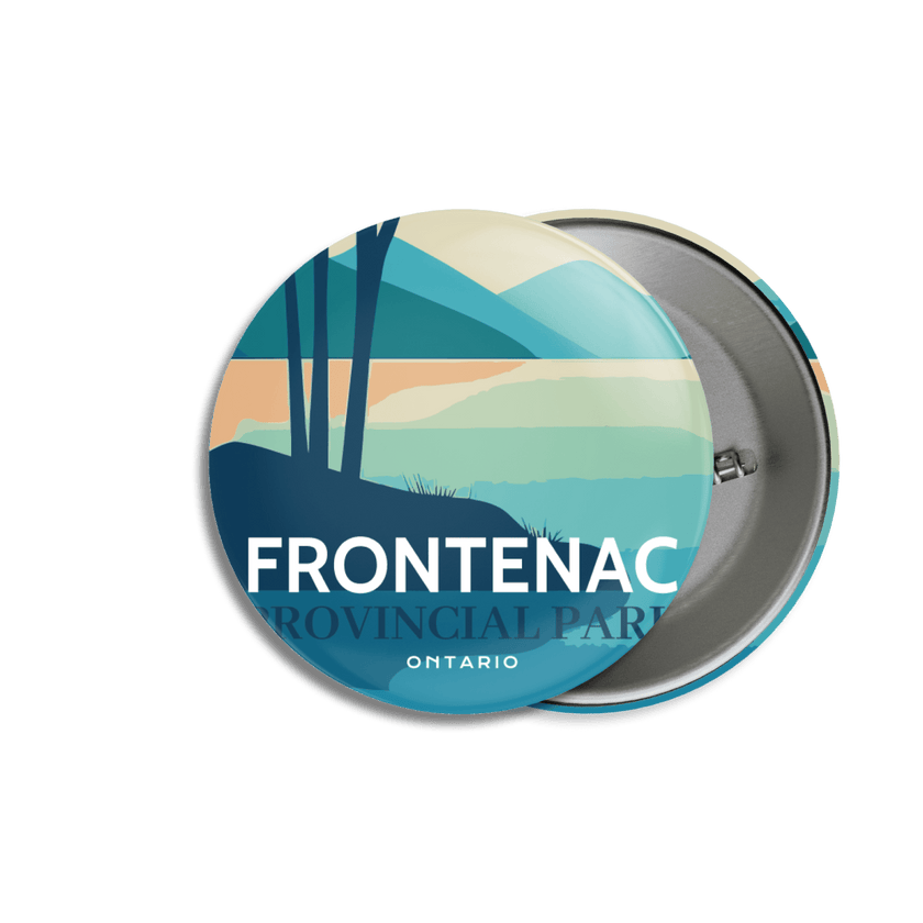 Frontenac Provincial Park of Ontario Pinback Button, Canada Parks