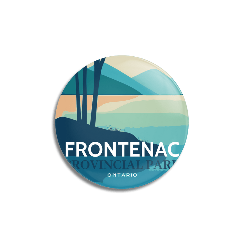 Frontenac Provincial Park of Ontario Pinback Button, Canada Parks