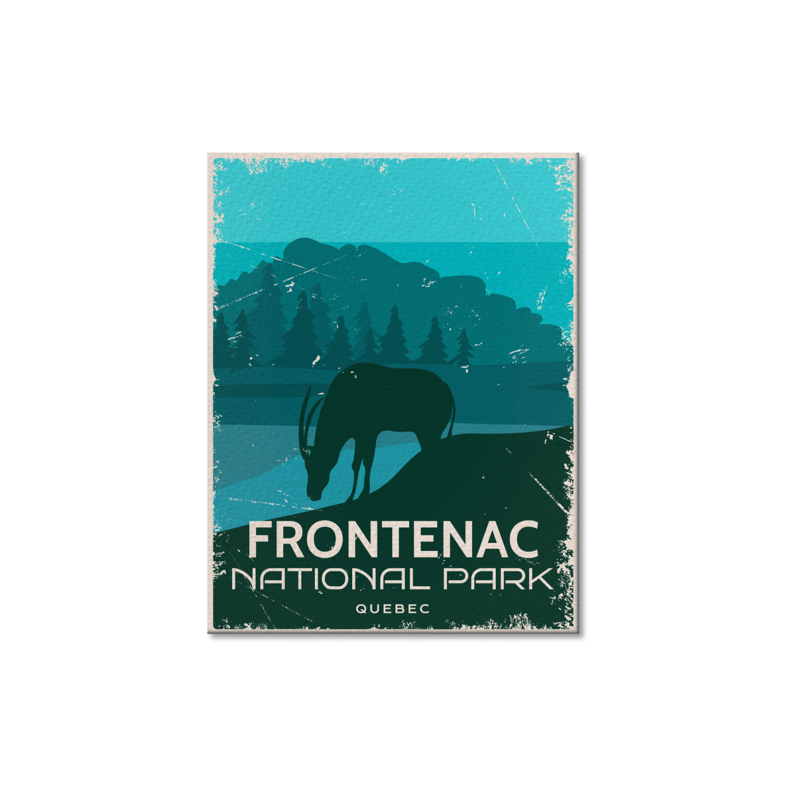 Frontenac Quebec National Park Postcard, Canada Parks