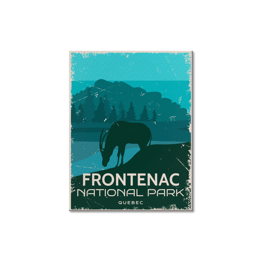 Frontenac Quebec National Park Postcard, Canada Parks