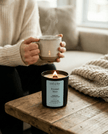Frosted Mint Candle | Peppermint + Sweet Pink Sugar