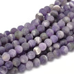Amethyst Frosted Gemstone Bead