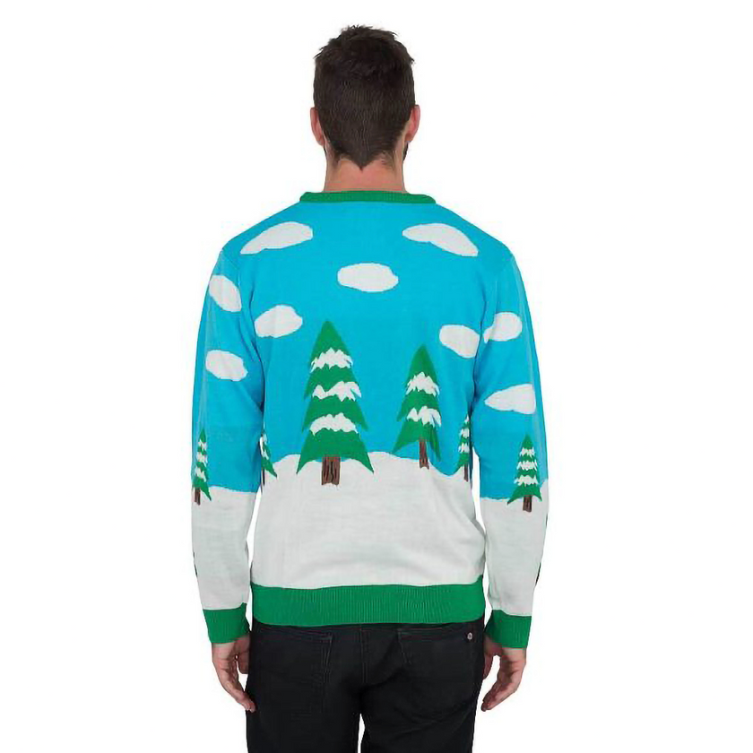 Pull en laine à l'effigie de Frosty le bonhomme de neige