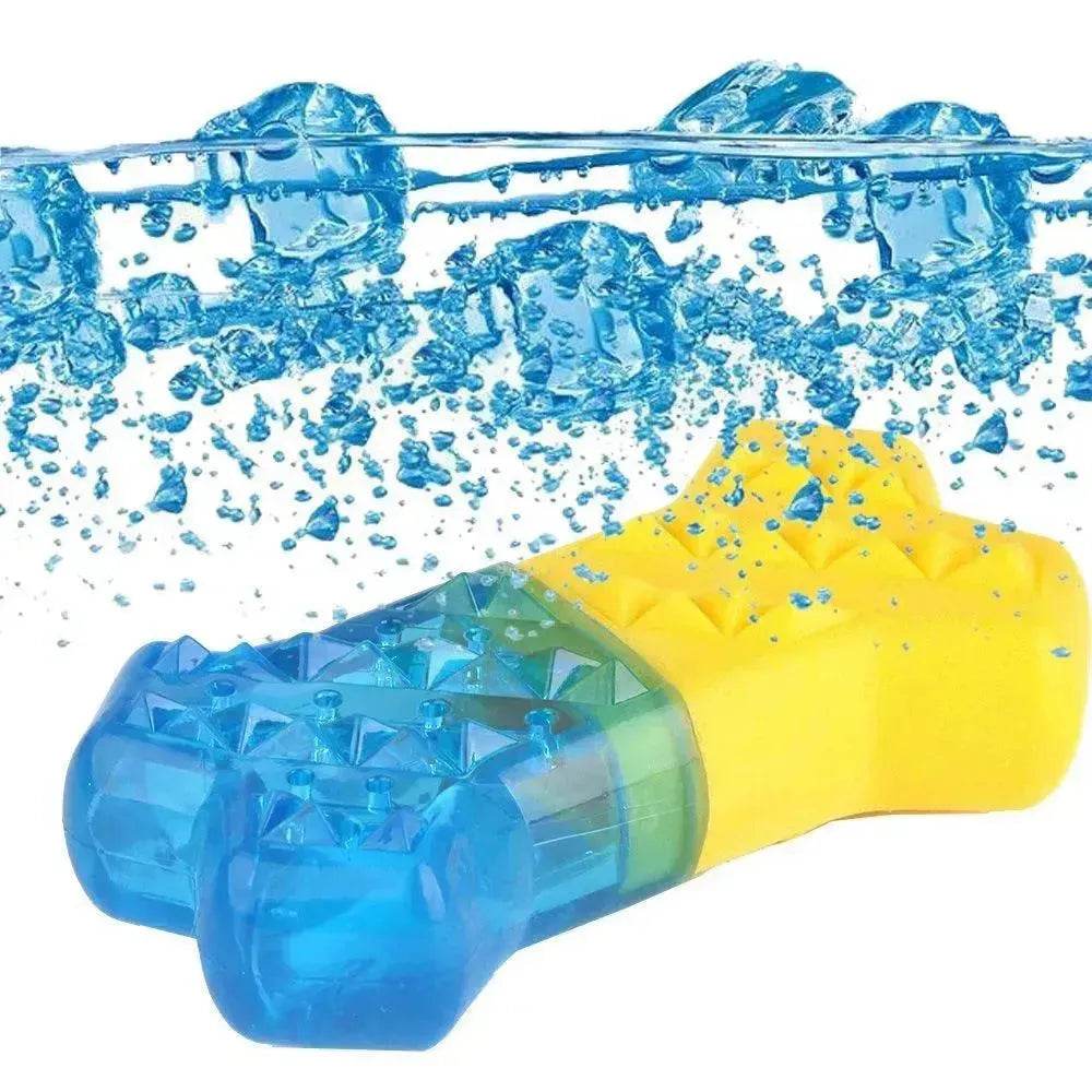 Summer Pet Cooling Toys Frozen Bone Toys That Can Be Filled With Water In Summer