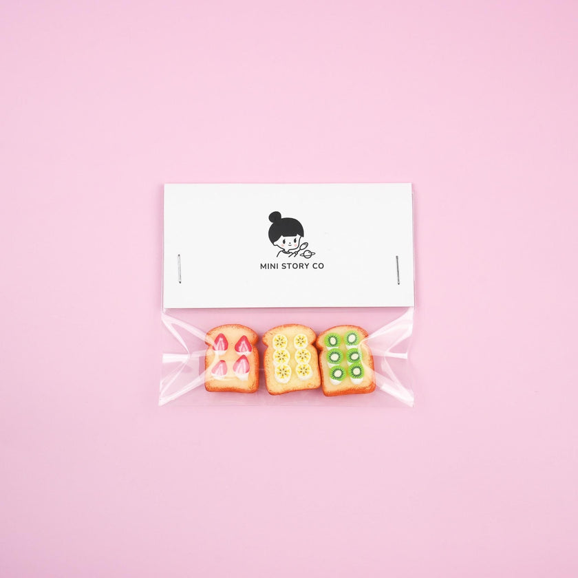 Fruit Toast Magnet Set