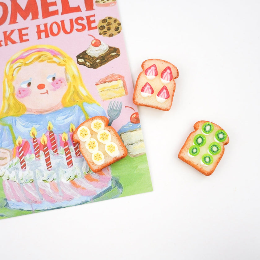 Fruit Toast Magnet Set