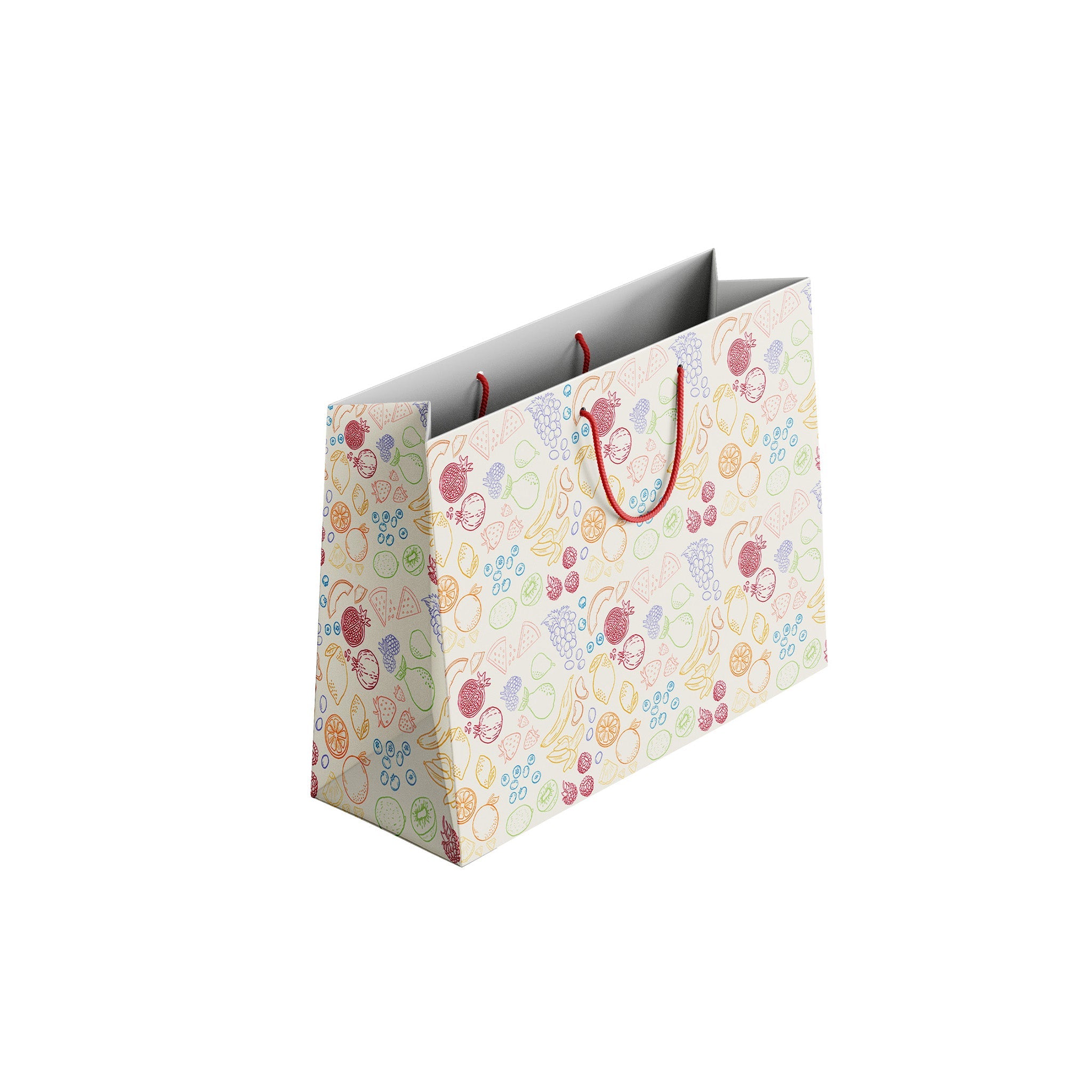 Fruit Basket Pattern Gift Bag