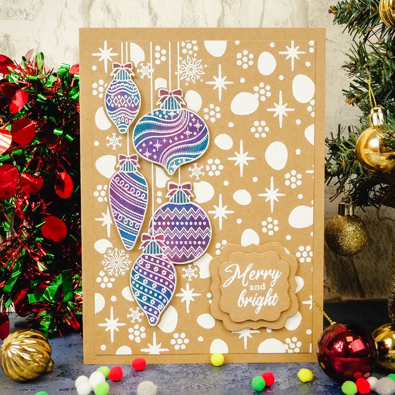 For The Love Of Masks - Baubles & Snowflakes 6