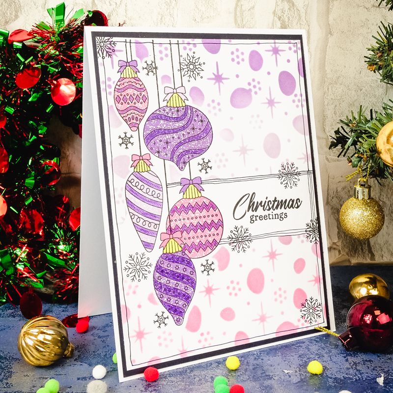 For The Love Of Masks - Baubles & Snowflakes 6
