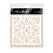 For The Love Of Masks - Filigree Swirl Tile