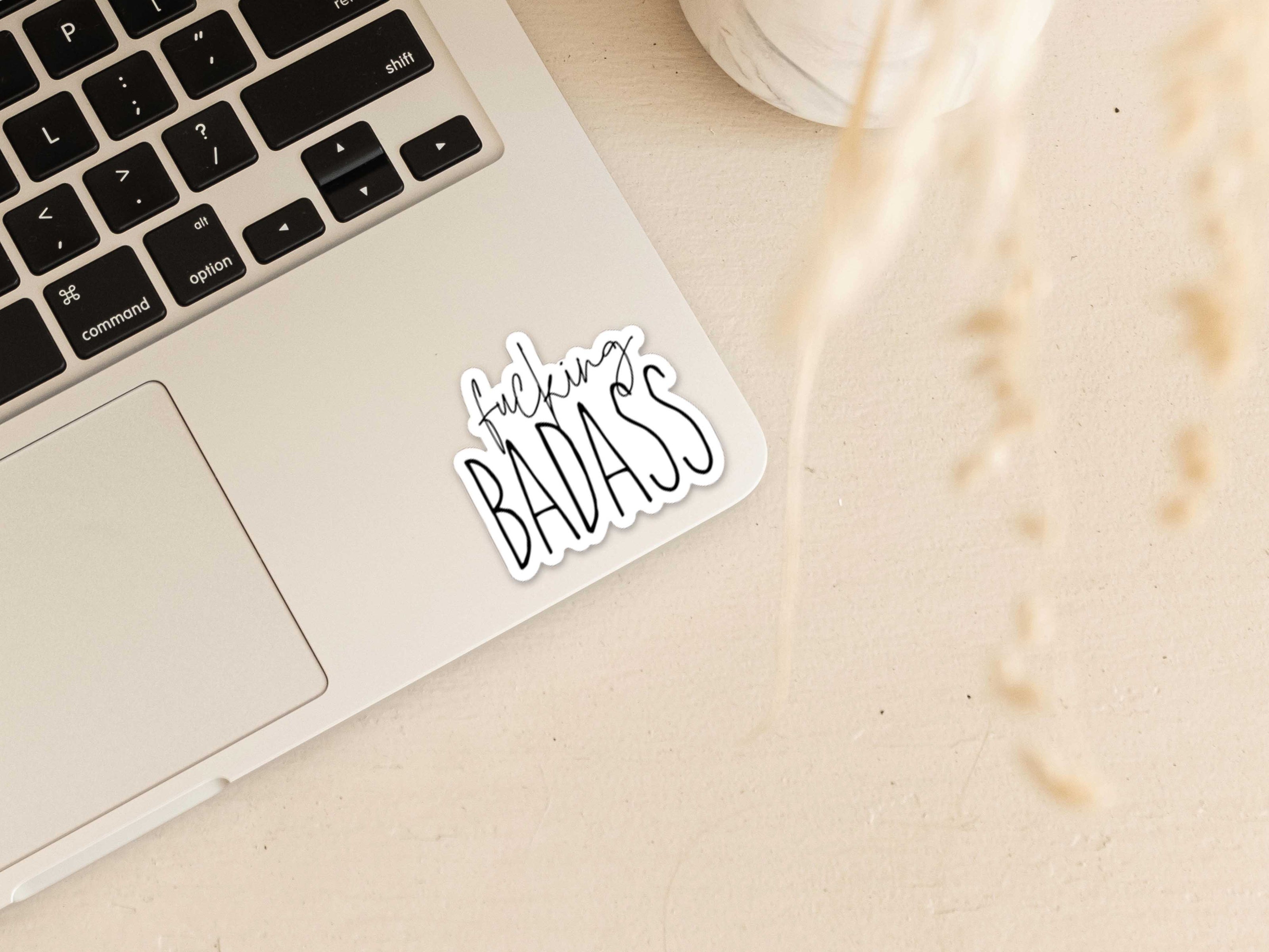 Fucking Badass Vinyl Sticker