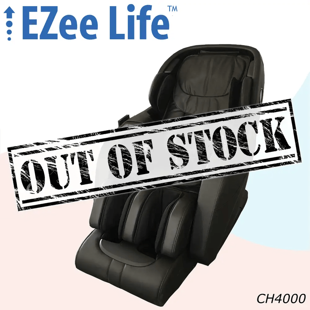 CH4000 Full Body 4D Massage Chair &ndash; Ultra-Long Curved Rails, Airbag System & Bluetooth App Control for Home Wellness in Canada