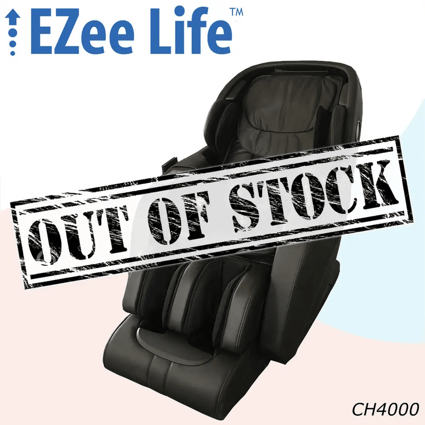 CH4000 Full Body 4D Massage Chair &ndash; Ultra-Long Curved Rails, Airbag System & Bluetooth App Control for Home Wellness in Canada