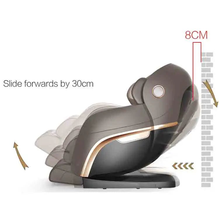 CH4000 Full Body 4D Massage Chair &ndash; Ultra-Long Curved Rails, Airbag System & Bluetooth App Control for Home Wellness in Canada