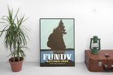 Fundy National Park 'Explored' Poster, Canada Parks