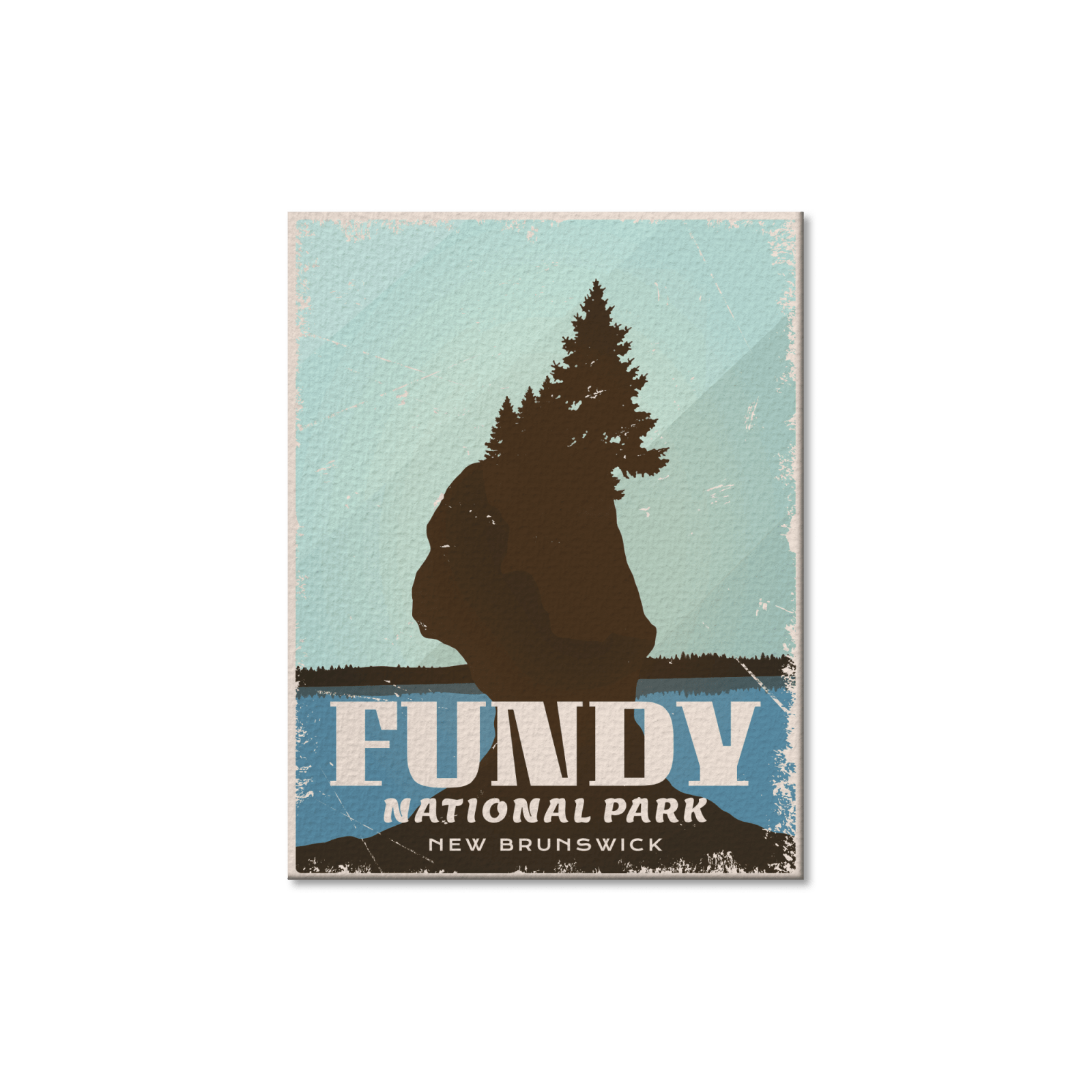 Fundy National Park of Canada Postcard, Canada Parks
