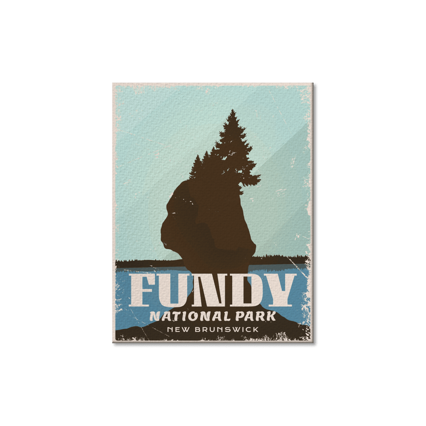 Fundy National Park of Canada Postcard, Canada Parks