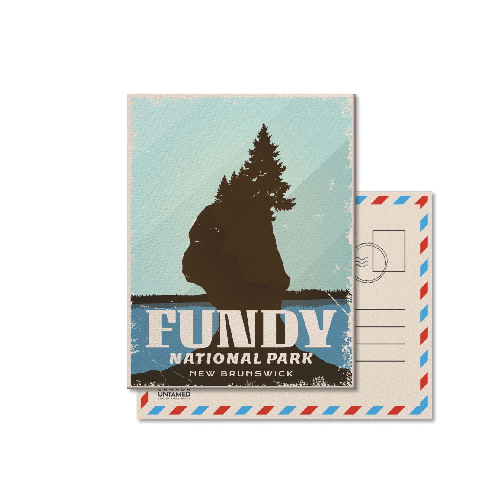 Fundy National Park of Canada Postcard, Canada Parks