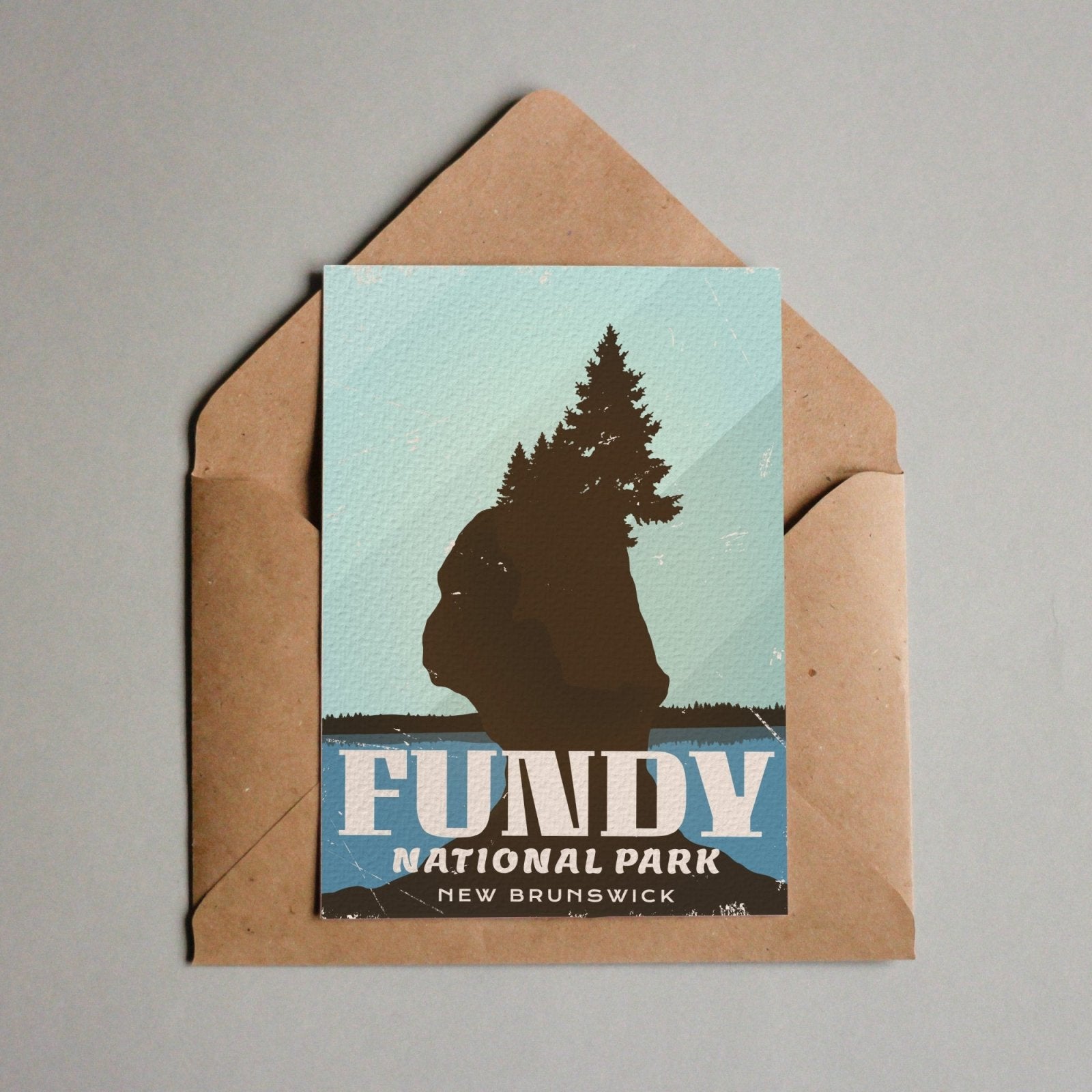 Fundy National Park of Canada Postcard, Canada Parks