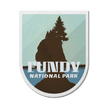 Fundy National Park of Canada Waterproof Vinyl Sticker, Canada Parks