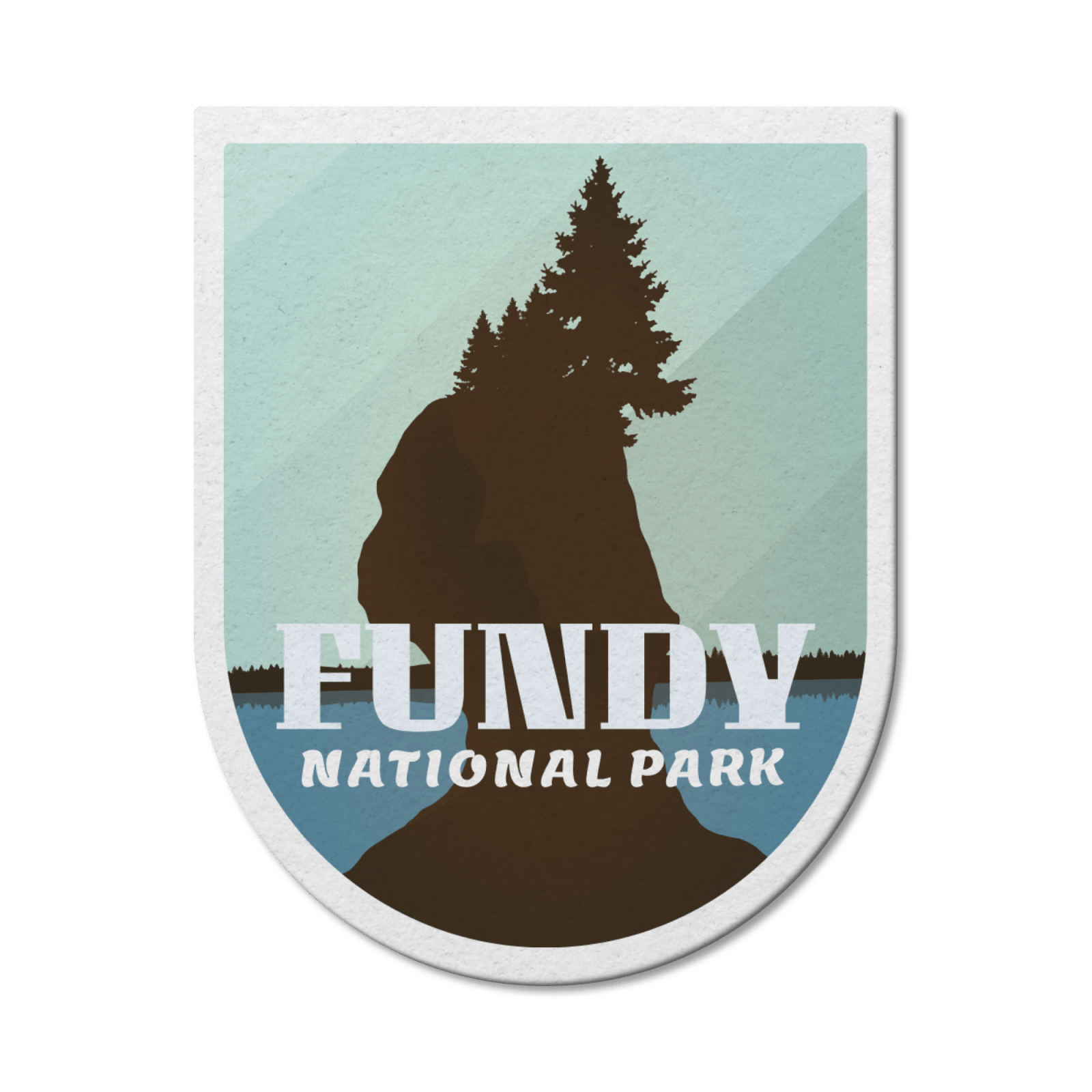 Fundy National Park of Canada Waterproof Vinyl Sticker, Canada Parks