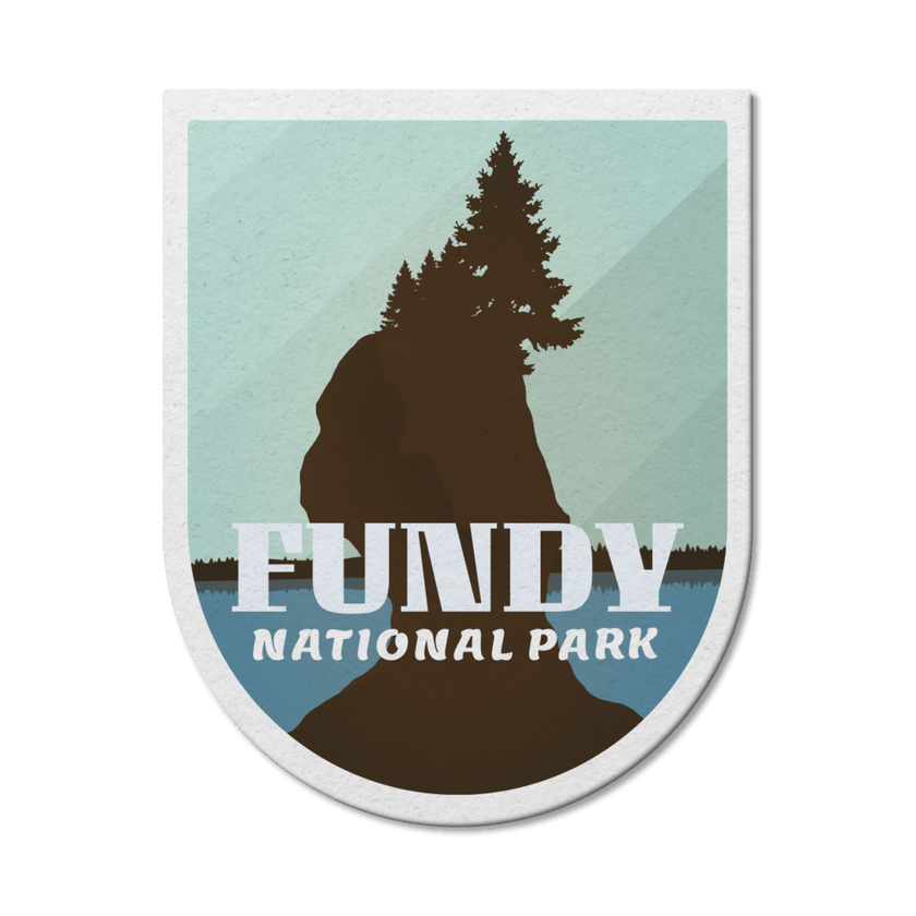 Fundy National Park of Canada Waterproof Vinyl Sticker, Canada Parks