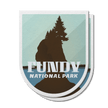 Fundy National Park of Canada Waterproof Vinyl Sticker, Canada Parks
