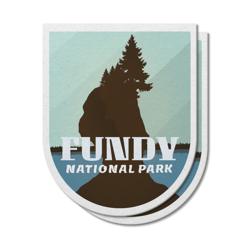 Fundy National Park of Canada Waterproof Vinyl Sticker, Canada Parks