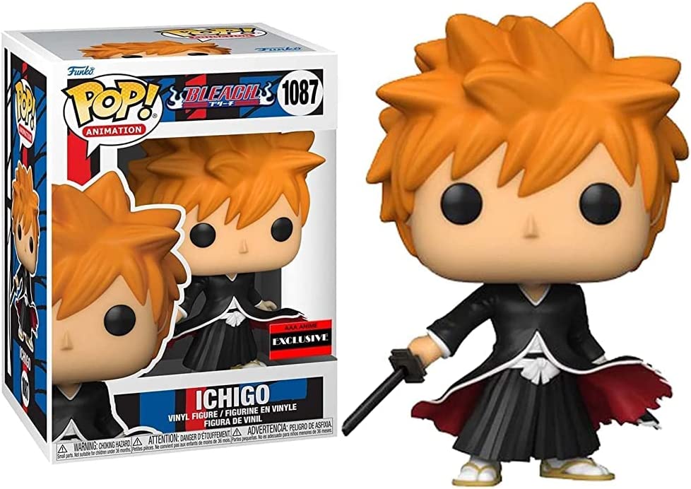 Funko Pop! Bleach Ichigo Vinyl Figure #1087 (AAA Amine Exclusive)
