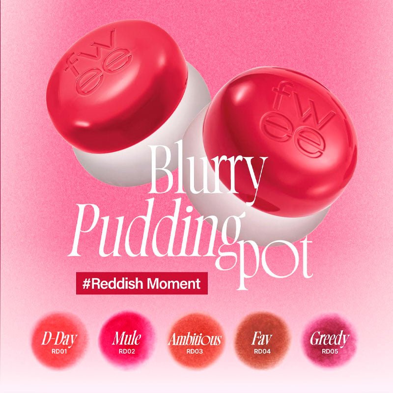 fwee Lip & Cheek Blurry Pudding Pot 5g