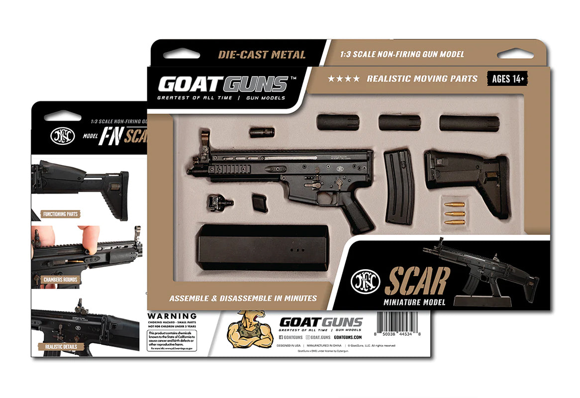 GoatGun Die-Cast Display Toy – Non-Firing Mini Collectible