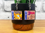 Gameboy Game Case Keychains