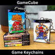 Gamecube Game Case Keychains