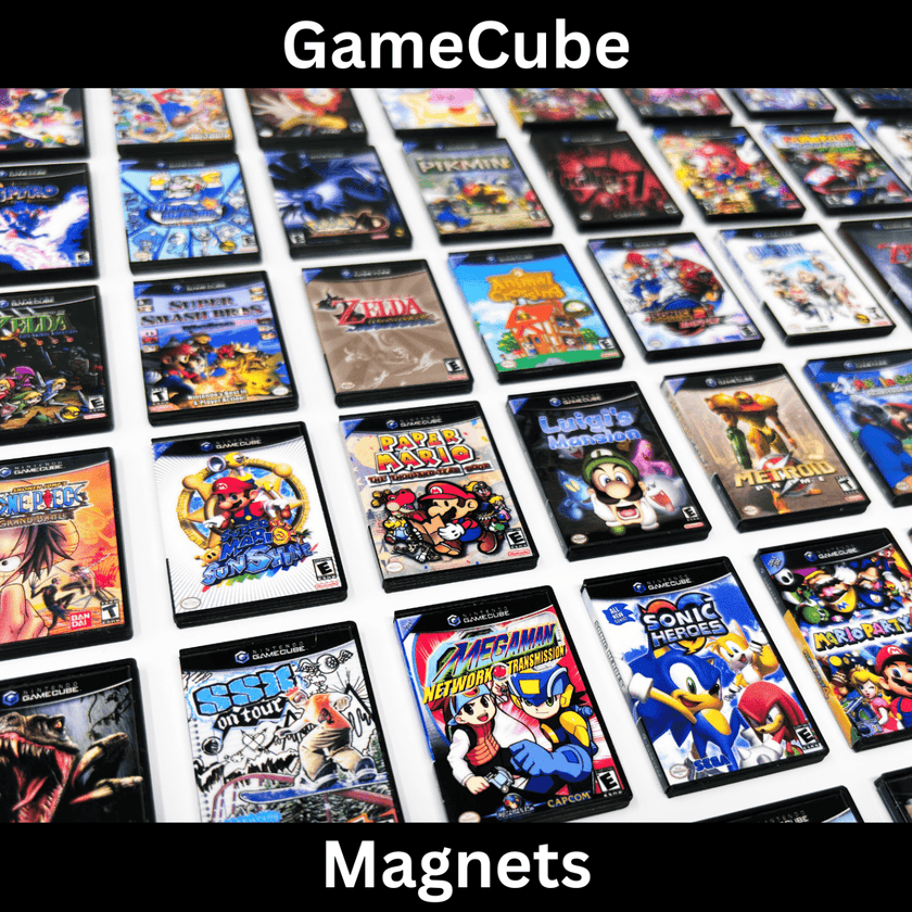 GameCube Game Magnets (Small)