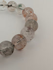Garden Quartz Bracelet — 7–11mm (Lodolite / Scenic Quartz)