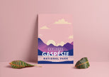 Gaspesie National Park 'Explored' Poster, Canada Parks
