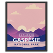 Gaspesie National Park 'Explored' Poster, Canada Parks