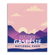 Gaspesie National Park 'Explored' Poster, Canada Parks