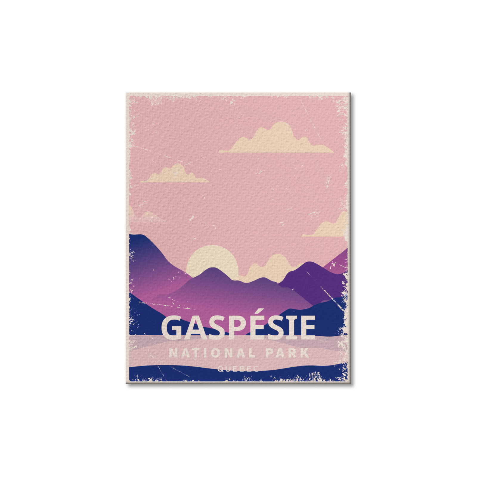 Gaspesie Quebec National Park Postcard, Canada Parks