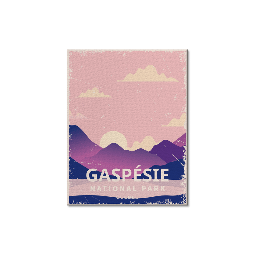 Gaspesie Quebec National Park Postcard, Canada Parks