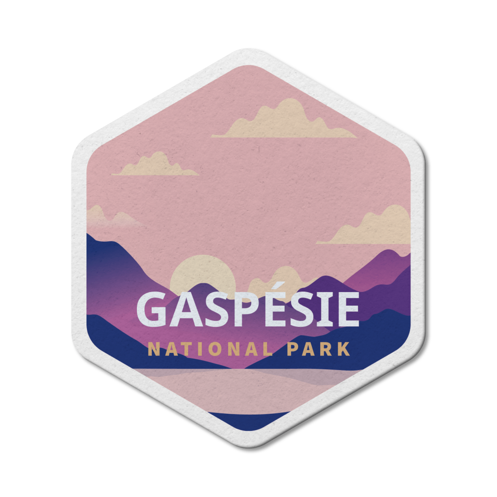 Gaspesie Quebec National Park Waterproof Vinyl Sticker, Canada Parks